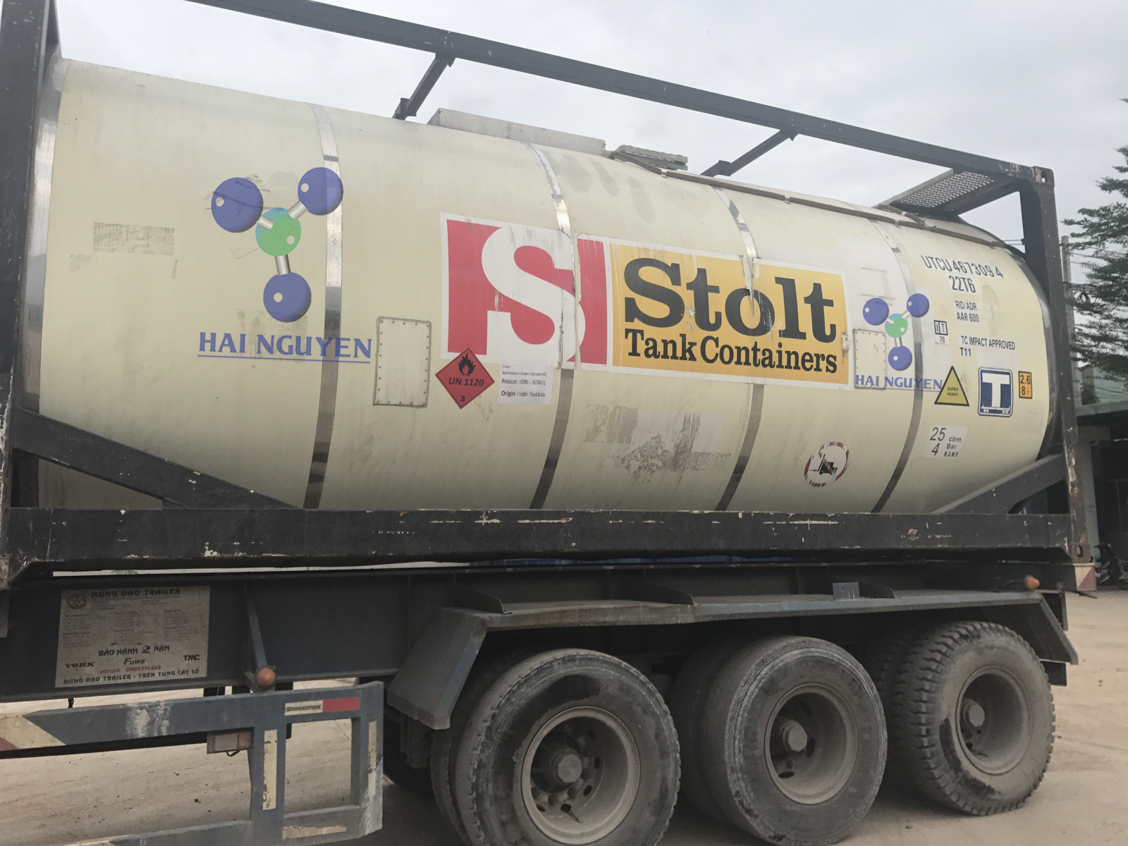 HAI NGUYEN SOLVENT TANK TRUCK